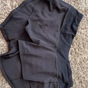 hardly worn, size 2 lululemon shorts